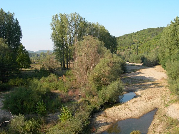 Typical habitat of Dolbina elegans, SE Bulgaria. Photo: &copy; Tony Pittaway.