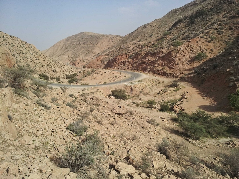 Typical habitat of Rethera brandti euteles, Jahrom, Fars Province, Iran, 1100m, 17.iv.2014. Photo: &copy; Jean Haxaire.
