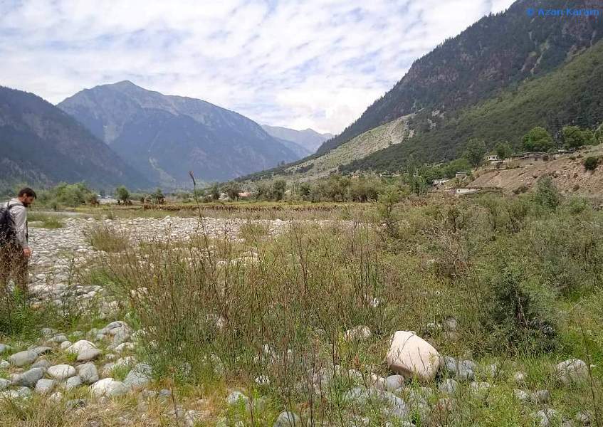 Typical habitat of Smerinthus kindermannii, Utror, Swat Valley, Khyber Pakhtunkhwa, Pakistan. Photo: &copy; Azan Karam.